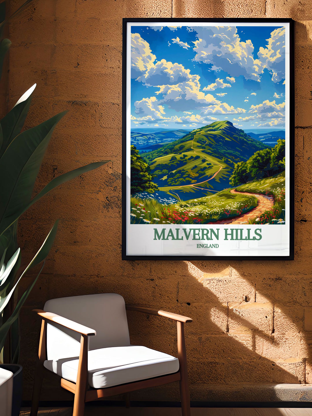 Great Malvern Priory stunning prints capture the essence of the British countryside with views of the Malvern Hills AONB and the Severn Valley a must have for lovers of UK countryside art who want to add a touch of historical significance and natural beauty to their decor