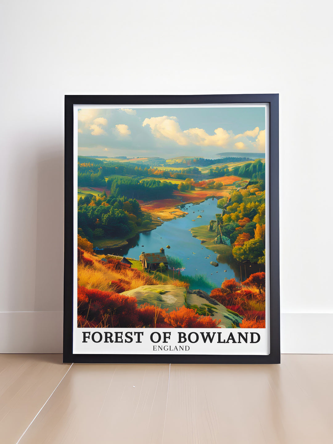 Gisburn Forest wall art captures the vastness and beauty of one of the UKs finest forests. Ideal for outdoor enthusiasts, this print showcases the peaceful woodland paths and towering trees that make Gisburn Forest a haven for nature lovers. Perfect for modern decor, this piece adds a natural touch to any room.