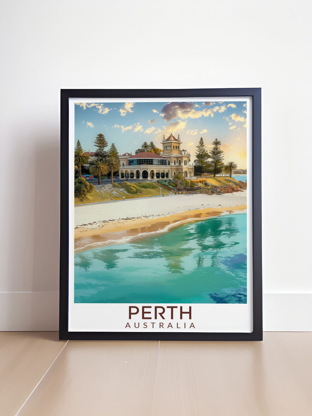 Bring the beauty of Australia into your home with Cottesloe Beach stunning prints. These elegant artworks capture the essence of this iconic beach offering a perfect wall decor solution for those looking to infuse their space with coastal charm