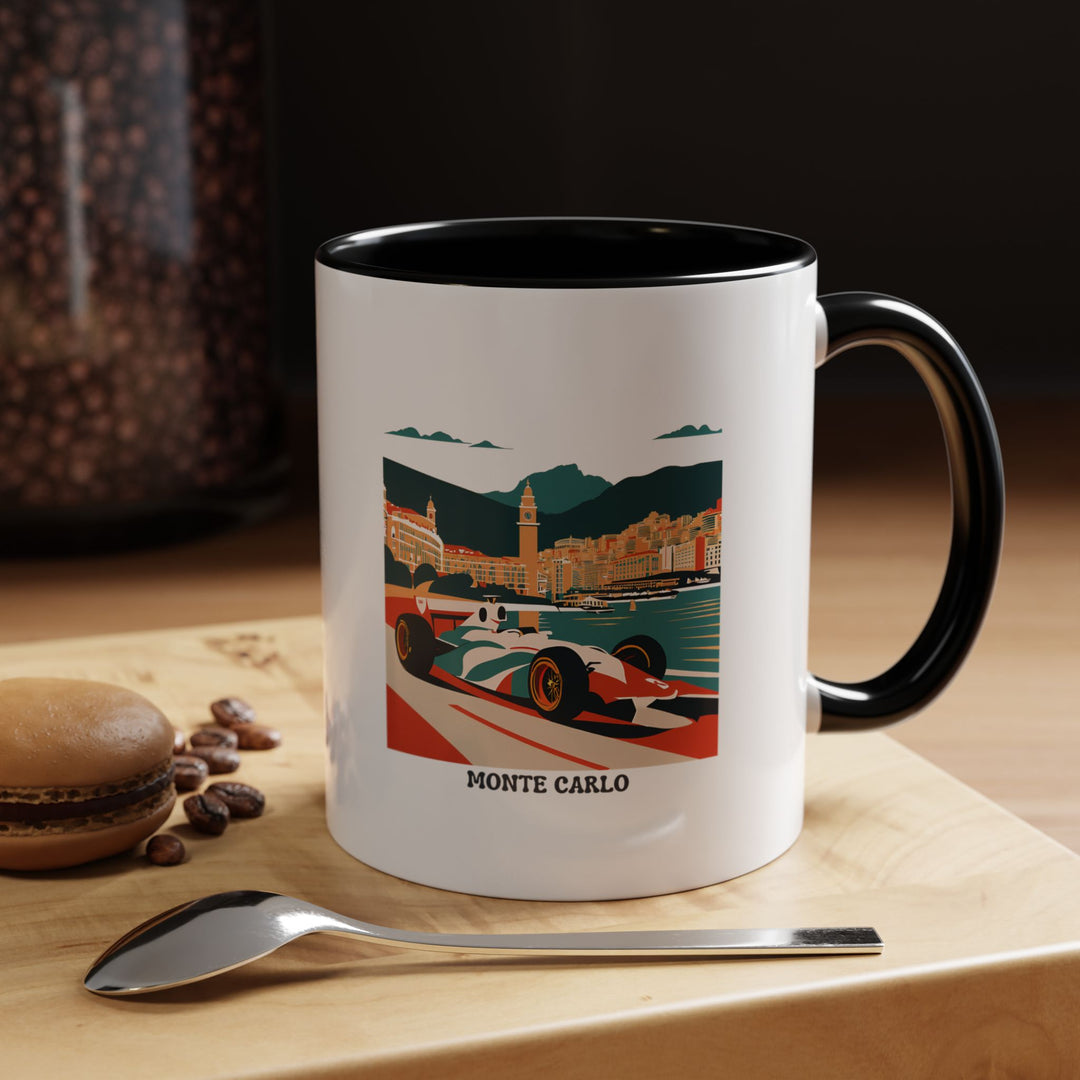 Celebrate the charm of Monte Carlo with this Monaco coffee mug. Featuring a beautiful design inspired by the city’s skyline, it’s perfect for sipping your favorite hot beverage and is microwave-safe and dishwasher-safe for easy use.