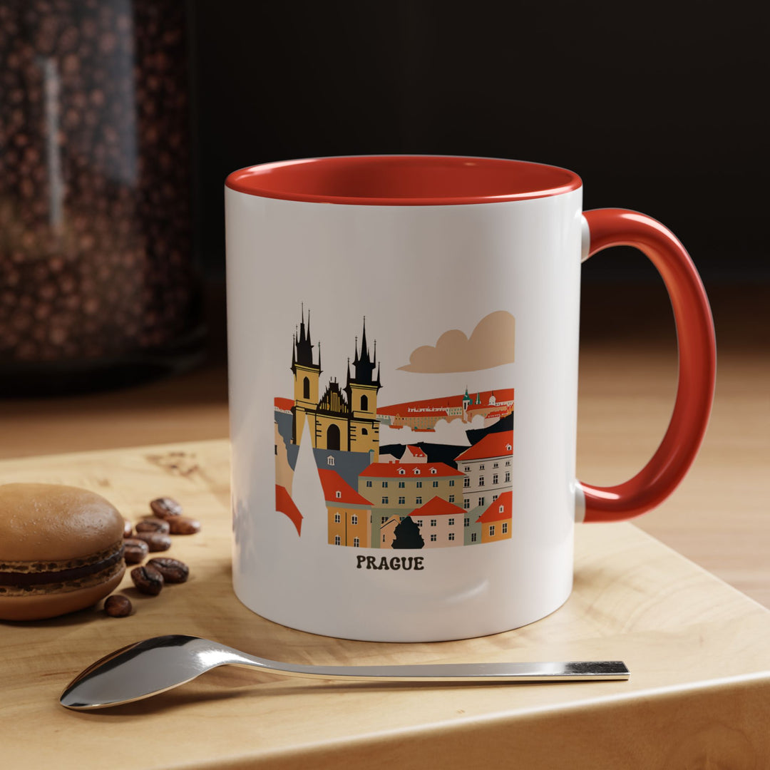 Featuring Prague’s iconic landmarks, this Prague Mug offers vibrant designs on a durable ceramic body. Ideal for coffee or tea lovers, it is dishwasher-safe, microwave-safe, and a wonderful gift for fans of Czech culture.