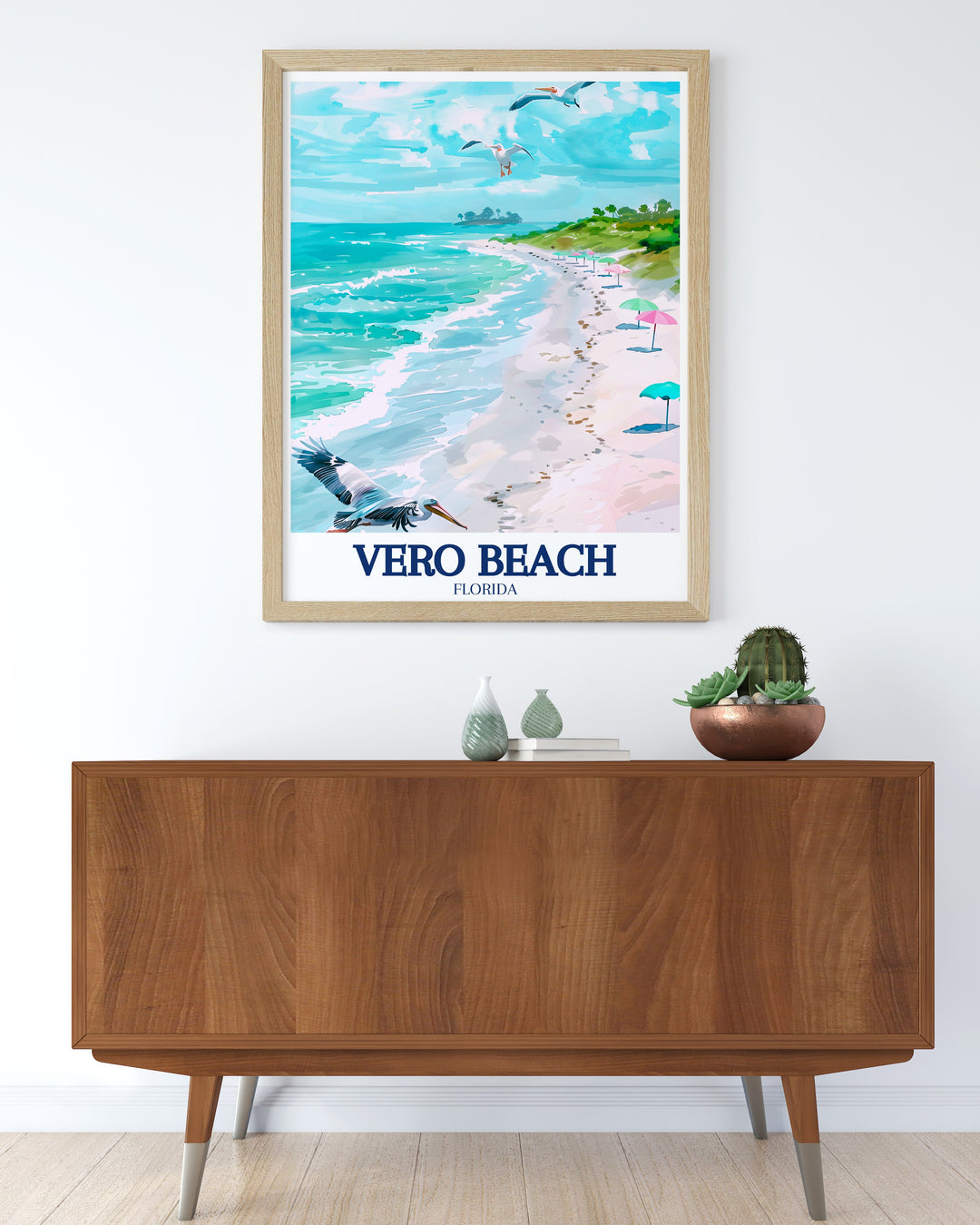 South Beach Park wall poster captures the natural beauty of Floridas coastline, offering a tranquil and serene addition to your home. Perfect for anyone who loves the beach or Florida travel, this artwork brings a piece of the Sunshine State into your living space.