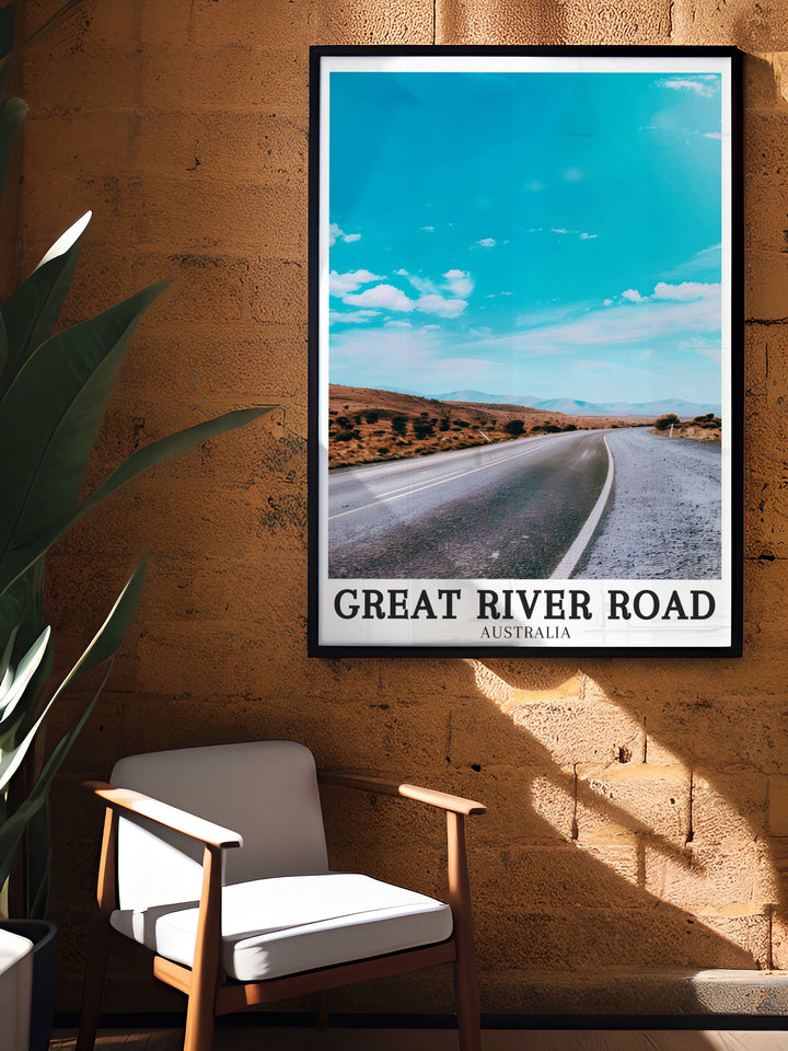 The Outback wall art highlighting Australias expansive desert terrain. This framed art is the perfect representation of the untamed beauty of The Outback, making it a bold and eye catching piece for your wall décor.