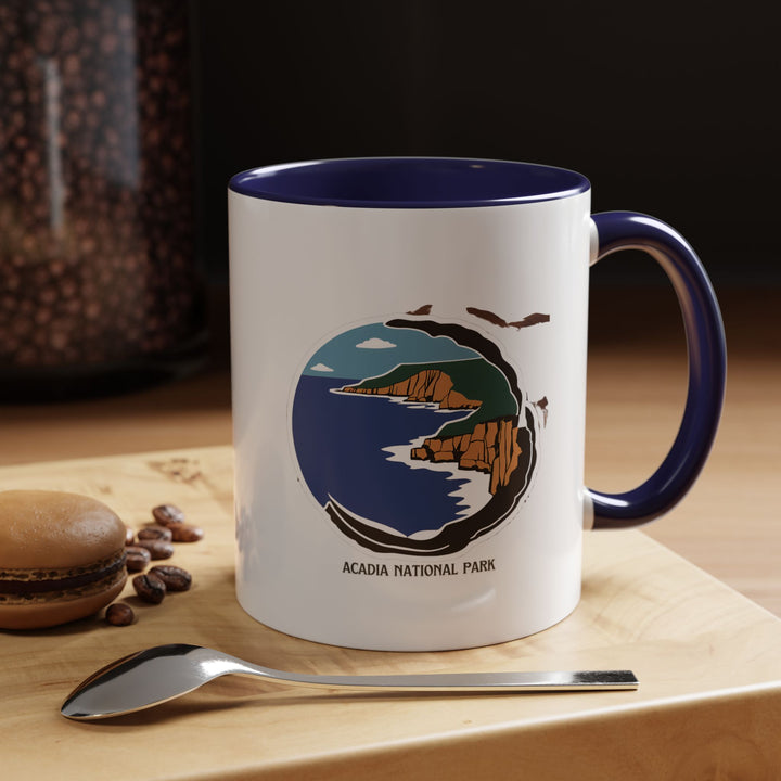 This Acadia National Park mug brings the beauty of Maine to your hands. With vibrant designs inspired by the park’s stunning scenery, it’s perfect for coffee lovers. The mug is both dishwasher and microwave safe for everyday convenience.