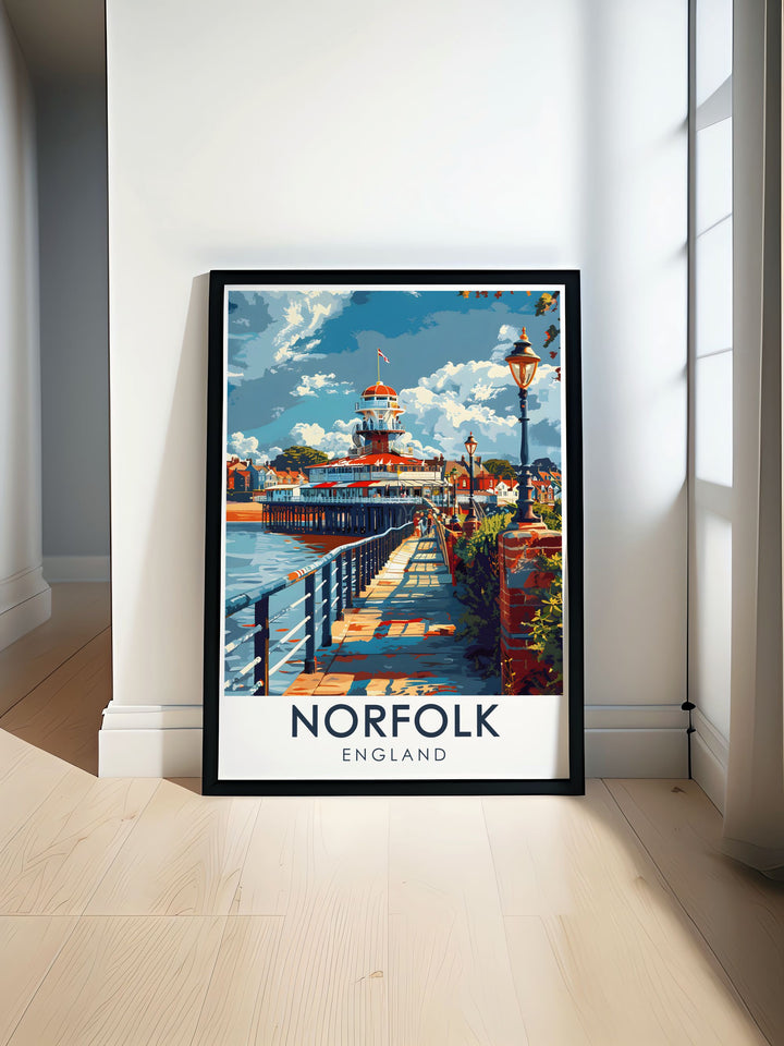 AONB Wall Decor featuring the serene landscapes of Holkham Beach perfect for adding elegance and tranquility to your living space with stunning coastal views and modern design