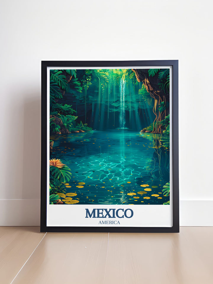 Transform your home with El Castillo Chichen Itza modern decor featuring detailed craftsmanship and vibrant colors that add sophistication and charm to any room ideal for art enthusiasts and history lovers