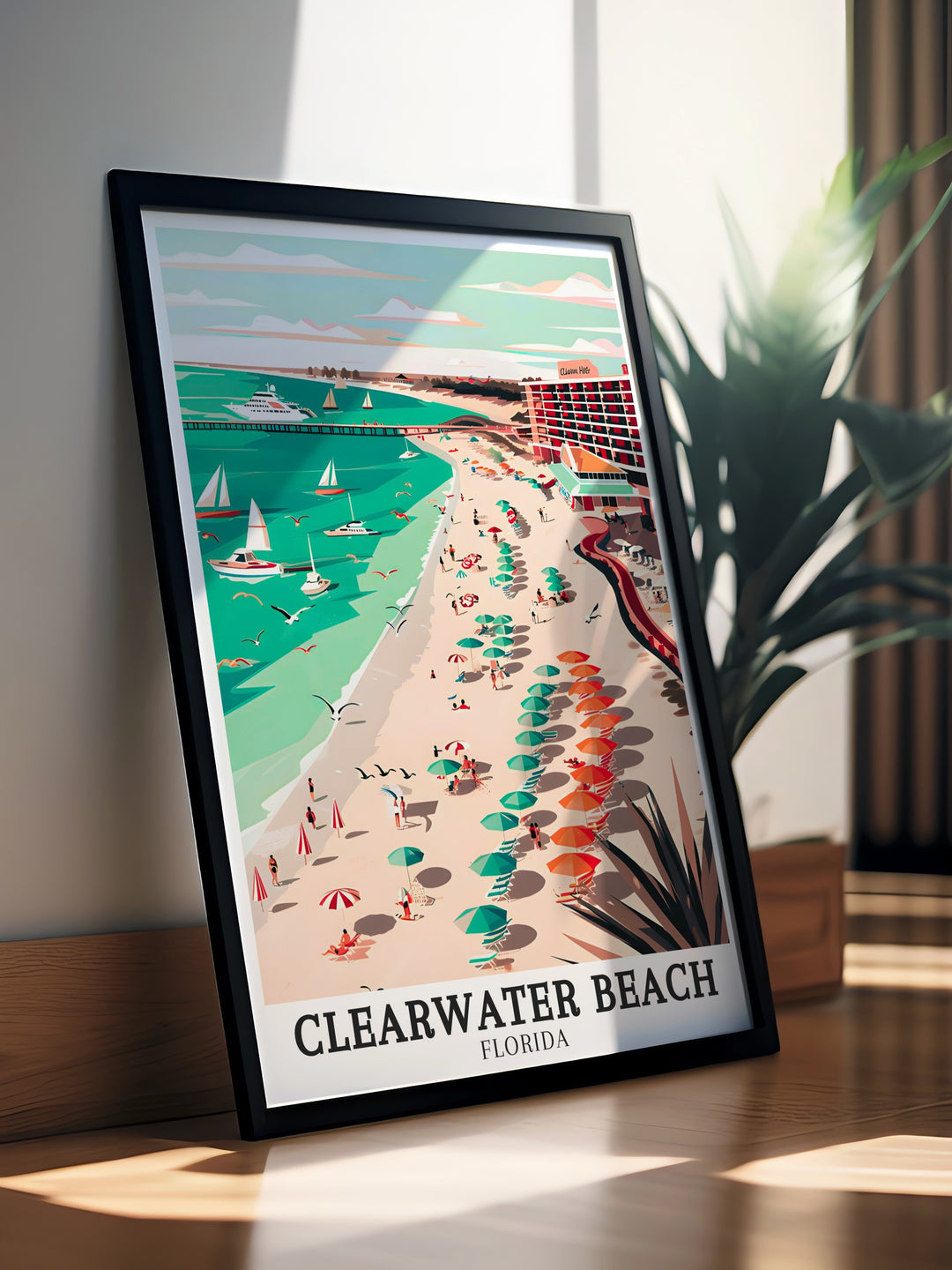 Gulf Coast Beach Decor. Showcasing the picturesque scenes of Clearwater Beach and the Intracoastal Waterway, these decor pieces are perfect for enhancing your living space with the beauty of Floridas Gulf Coast. Perfect for any room.