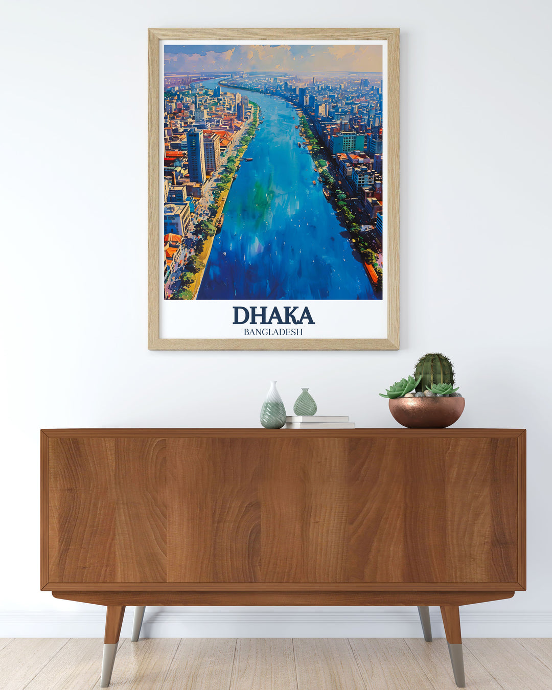 Captivating Buriganga river Dhaka photo art showcasing the vibrant culture and scenic beauty of Bangladesh a perfect addition to your wall art collection.