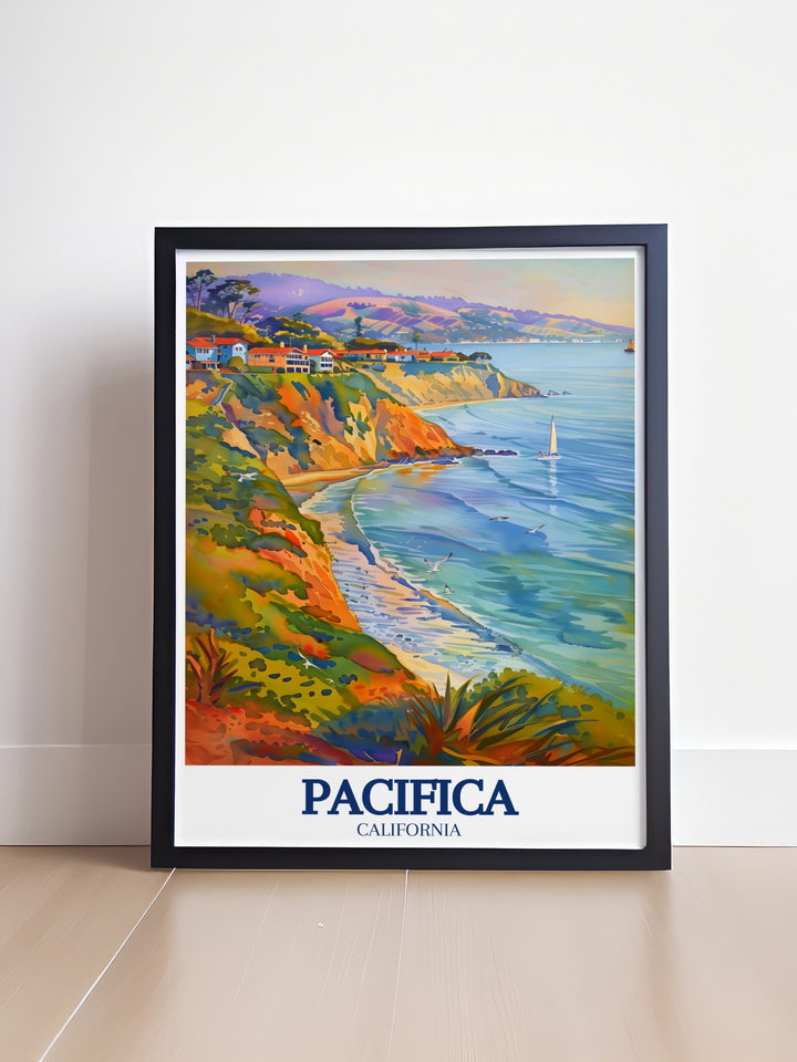 Beautiful San Mateo County and Pacific State Beach photo prints bringing the coastal charm of Pacifica into your living space perfect for wall decor