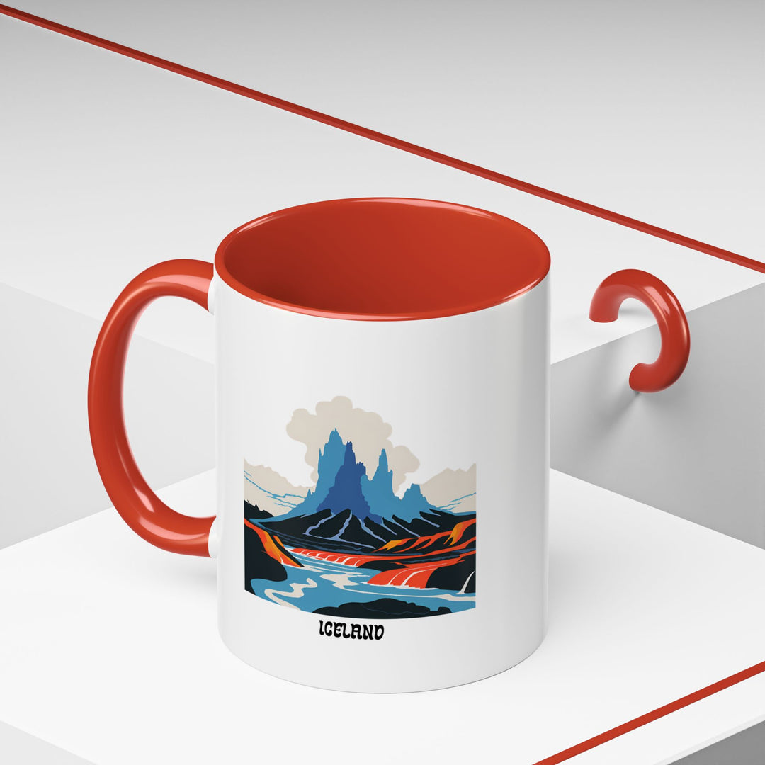 A beautifully detailed Iceland Mug with vibrant designs inspired by Iceland’s scenic beauty. Made from ceramic and dishwasher safe, this mug is a thoughtful gift or keepsake for anyone who appreciates Iceland’s charm.