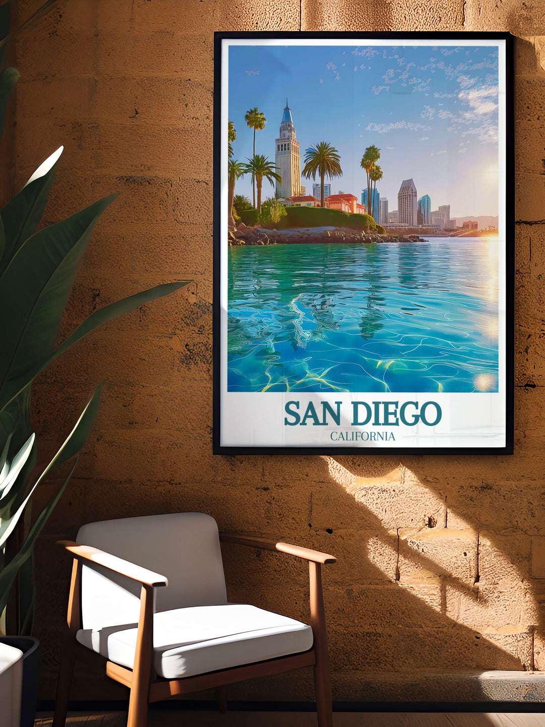 Experience the tranquility of San Diego beach with this stunning artwork. Ideal for California travel lovers and art collectors, this print captures the picturesque landscapes and vibrant atmosphere of the beach, enhancing your home decor with coastal serenity.