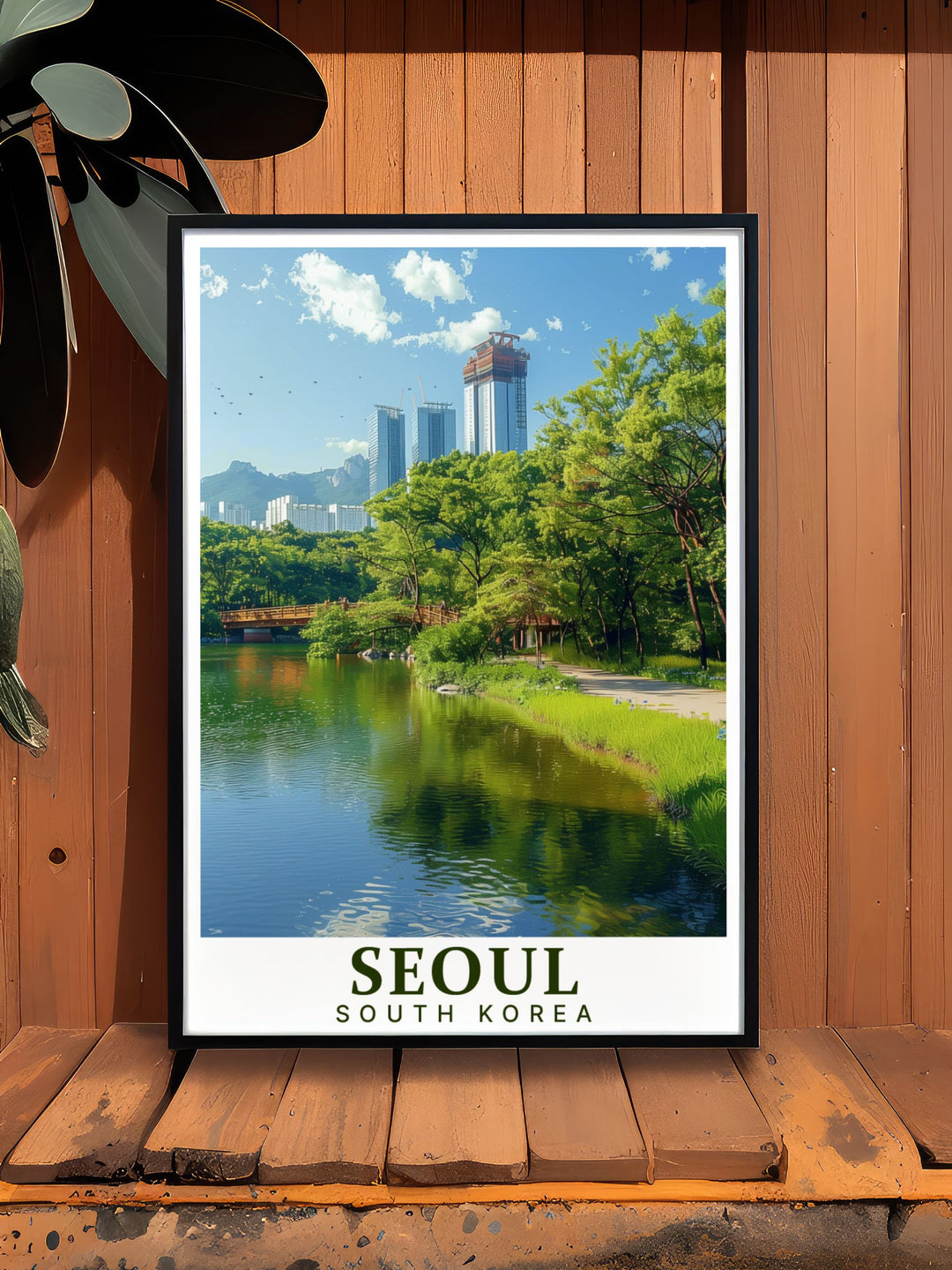 Timeless Seoul Artwork featuring Seoul Forest great for birthday gifts anniversary gifts or Christmas gifts