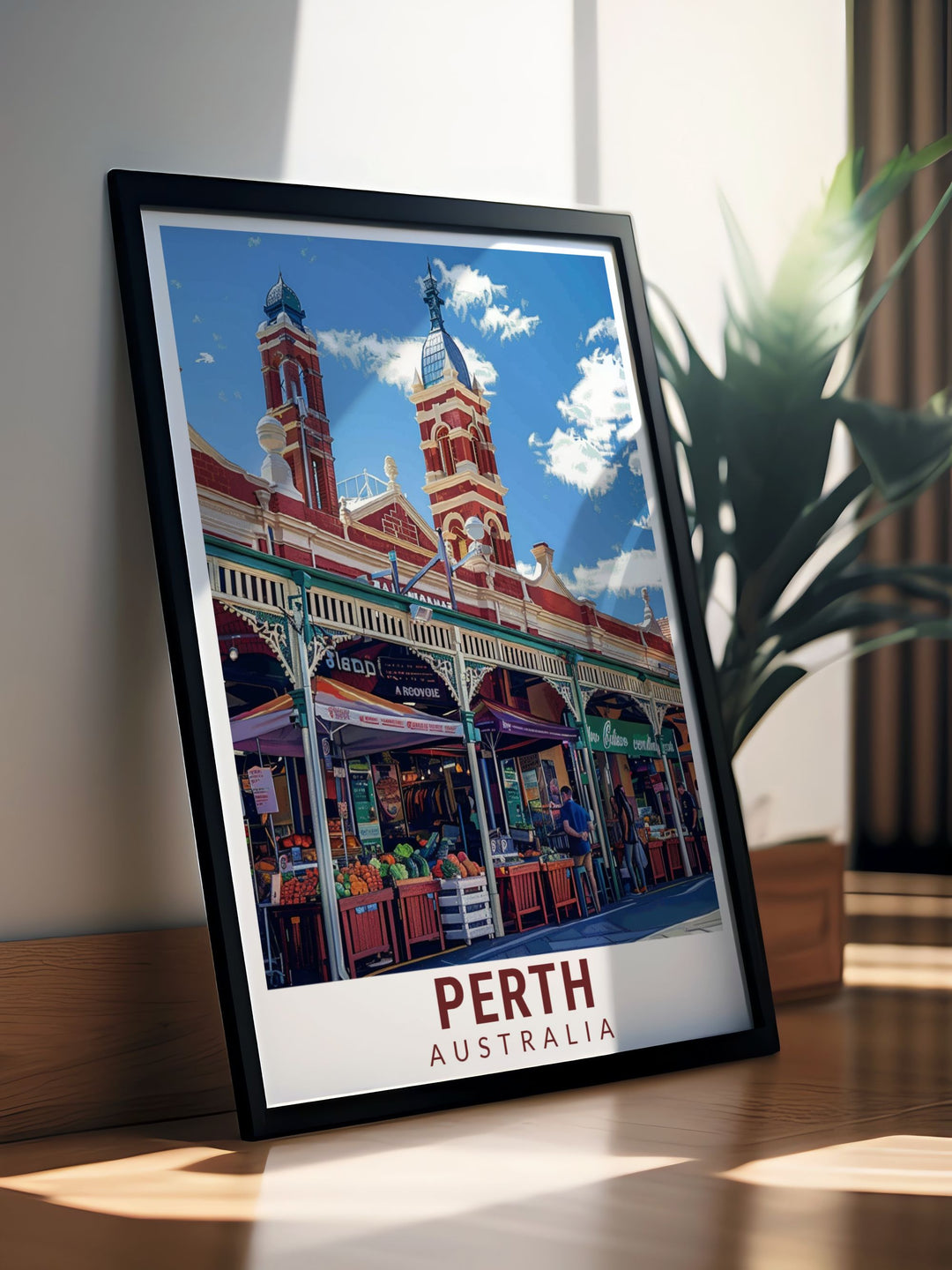 Transform your living space with Freemantle Markets modern decor featuring stunning prints that highlight the vibrant atmosphere of this iconic marketplace. Perfect for a modern and stylish look these pieces are a must have for any art lover