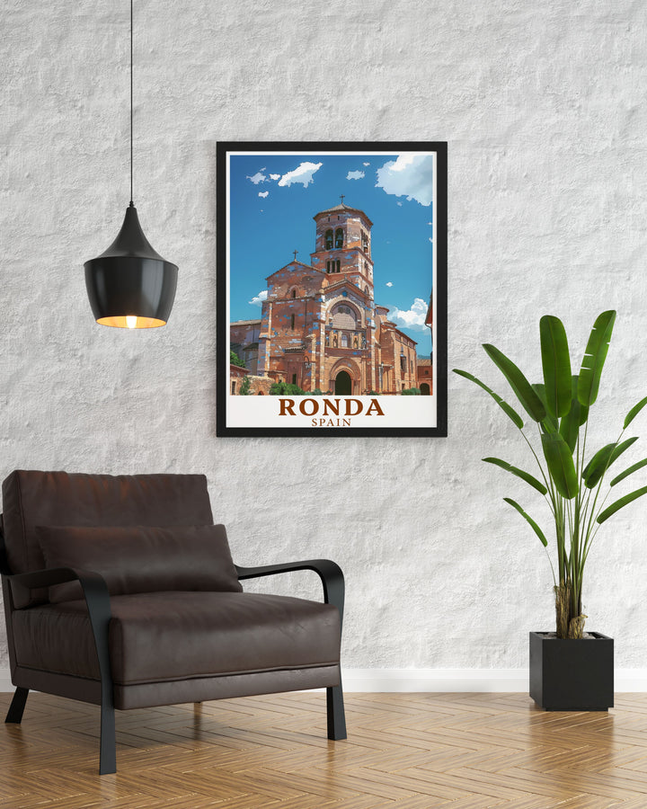 Church of Santa Maria la Mayor modern decor prints designed to enhance any room with their stunning visual appeal perfect for creating a stylish and elegant ambiance these prints offer a contemporary touch to your living space ideal for stunning living room decor