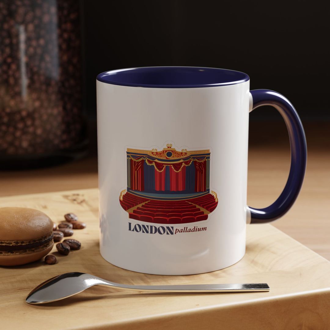 The London Palladium mug celebrates one of London’s most iconic landmarks with artistic flair. Dishwasher and microwave safe, this ceramic mug is designed for everyday use, making it an excellent gift for collectors and lovers of London’s cultural heritage.