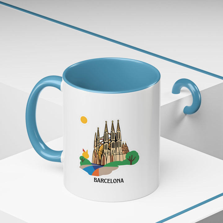 The Barcelona mug combines practicality with artistry, celebrating the city’s culture. Crafted from high-quality ceramic, it is dishwasher-safe and perfect for hot drinks, making it a great gift or addition to your collection.