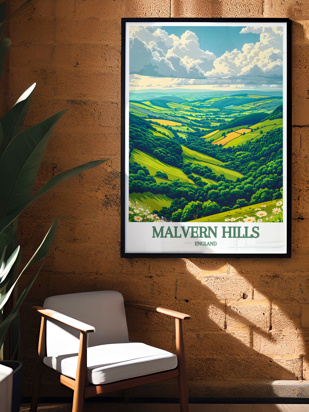 Great Malvern Priory framed prints capturing the serene landscapes of the Malvern Hills and the historic charm of this iconic landmark ideal for enhancing your living space with a touch of British countryside elegance and sophistication in modern art