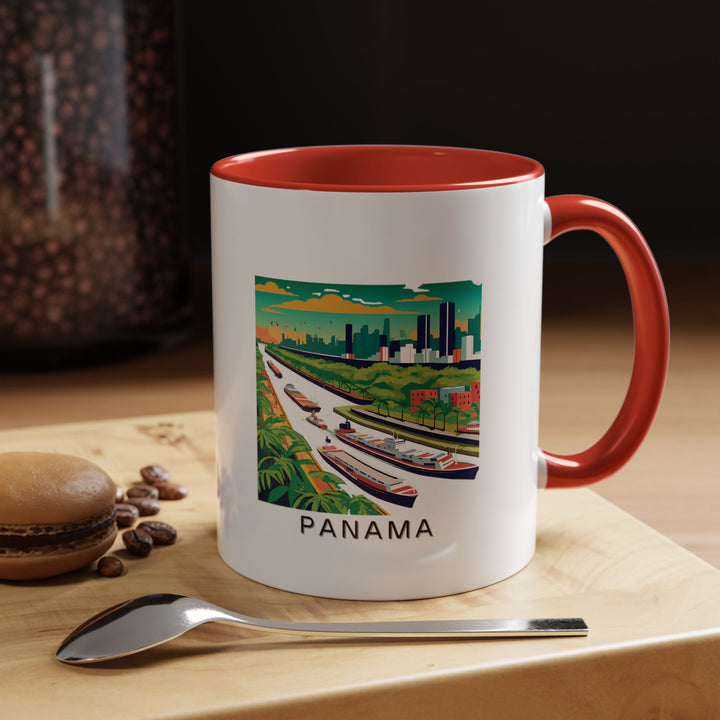 Capture the beauty of Panama with this ceramic mug. Featuring designs inspired by Panama’s landscapes and landmarks, it’s perfect for coffee, tea, or hot beverages. Durable and dishwasher-safe, this mug makes a wonderful gift for Panama enthusiasts.