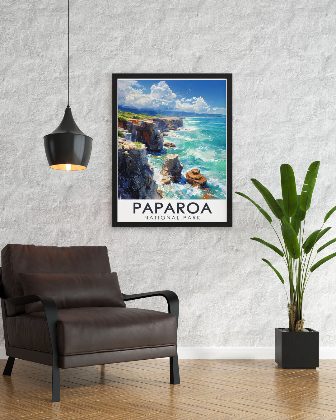 Modern prints of Pancake Rocks and blowholes in New Zealand perfect for adding a touch of nature to any room and creating an inviting atmosphere