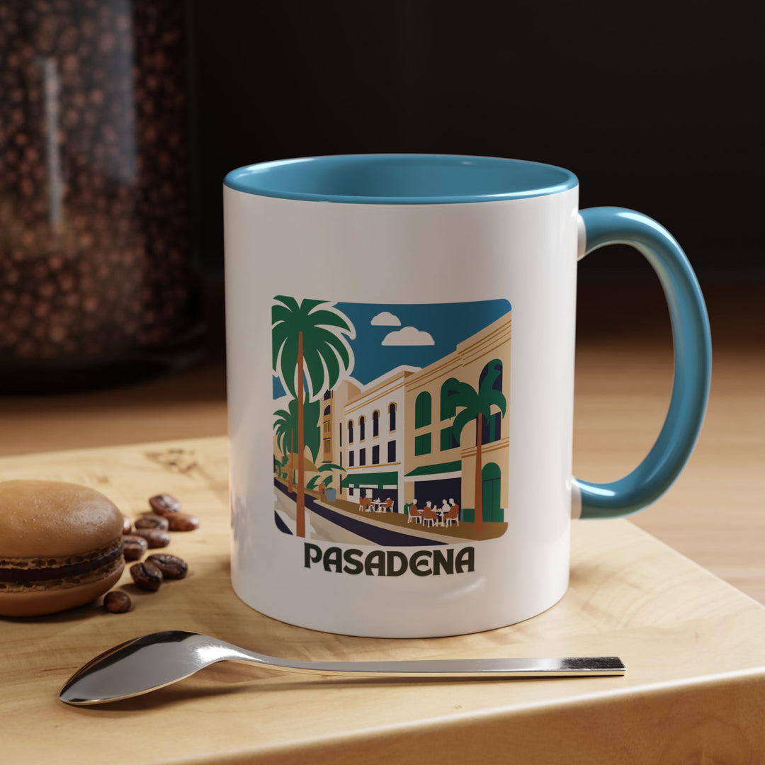 Celebrate the vibrant culture of Pasadena with this elegant ceramic mug. Featuring detailed designs inspired by the city’s famous landmarks and picturesque views, it is dishwasher safe and microwave friendly, ideal for daily use or as a thoughtful gift for enthusiasts.