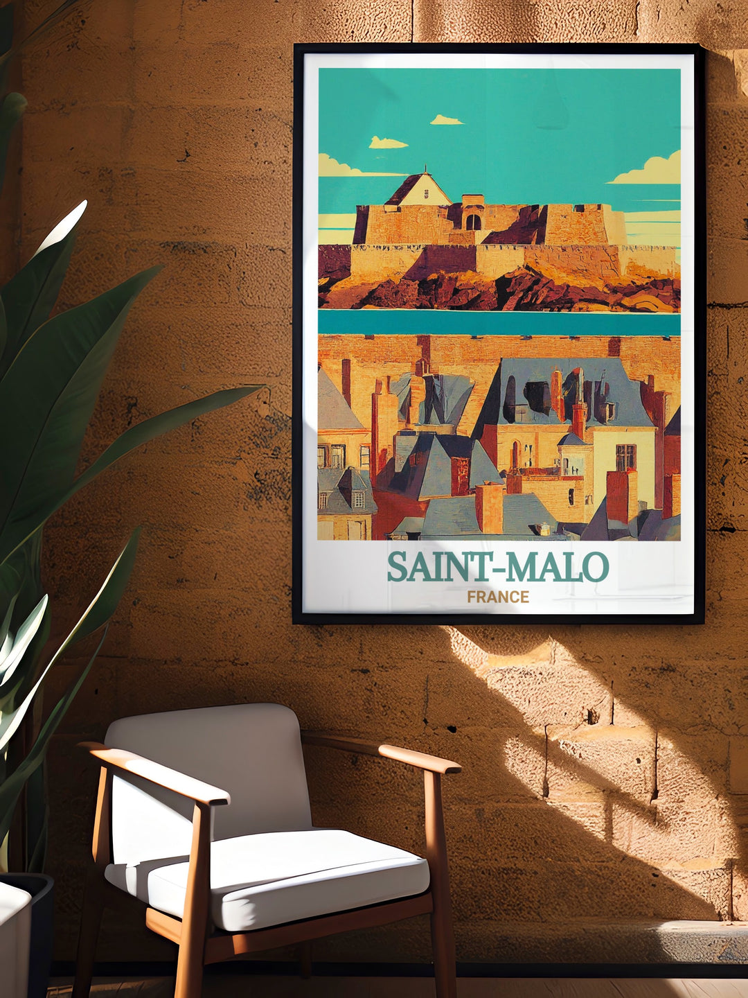 Our France travel prints featuring Saint Malo Intra Muros make exceptional gifts for travelers and art lovers alike celebrating French culture and beauty