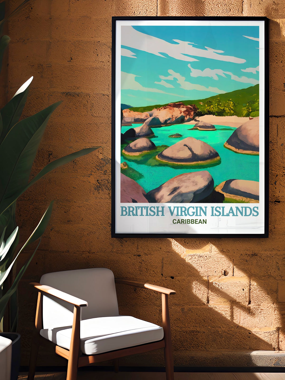 Elevate your living space with The Baths, Virgin Gorda Elegant Home Decor these prints offer vibrant colors and high quality craftsmanship ideal for adding a touch of Caribbean charm to any room