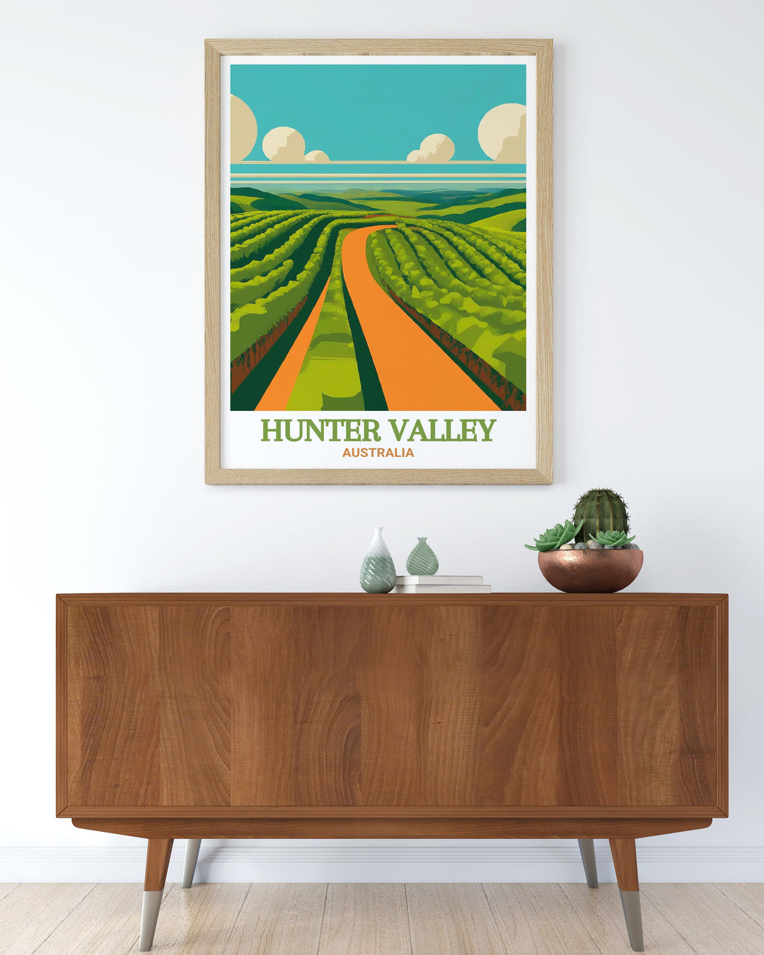 Brokenwood Wines framed prints capturing the serene landscapes of Hunter Valley Australia a must have for any art collection that celebrates the natural beauty and winemaking heritage of this iconic region.