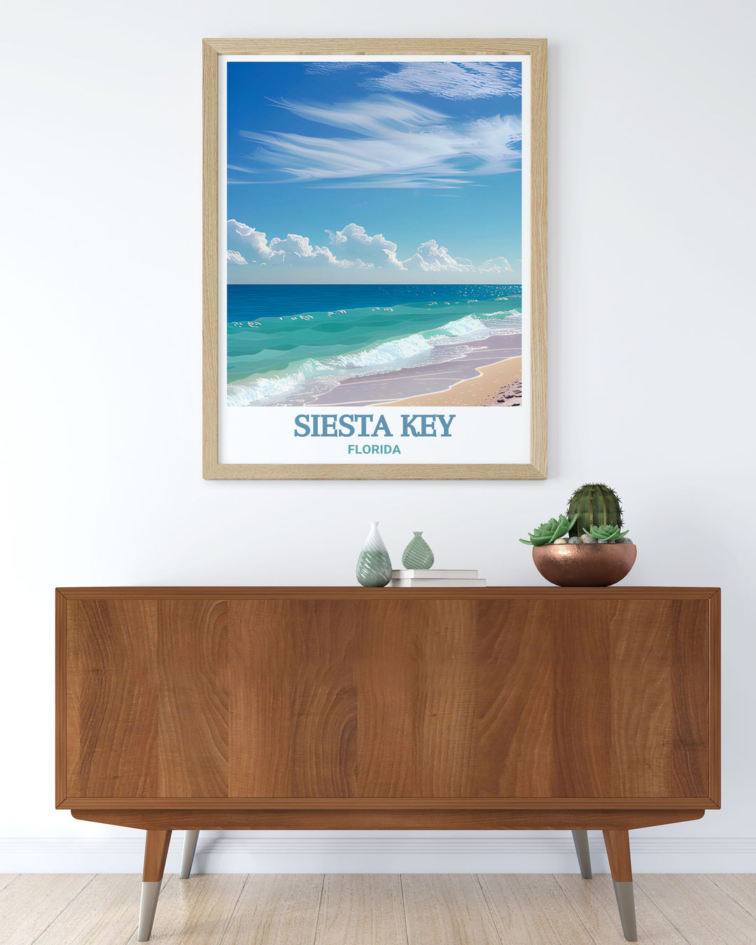 Beautiful Siesta Key Wall Art capturing the charm of the coastal area perfect for Turtle Beach framed prints and elegant home decor.