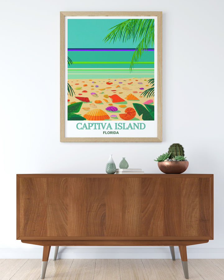 Bring the serenity of Captiva Island into your living space with this art print, showcasing the islands lush landscapes and peaceful ambiance. Ideal for creating a relaxing atmosphere in any room, this print is a reminder of Floridas coastal treasures.