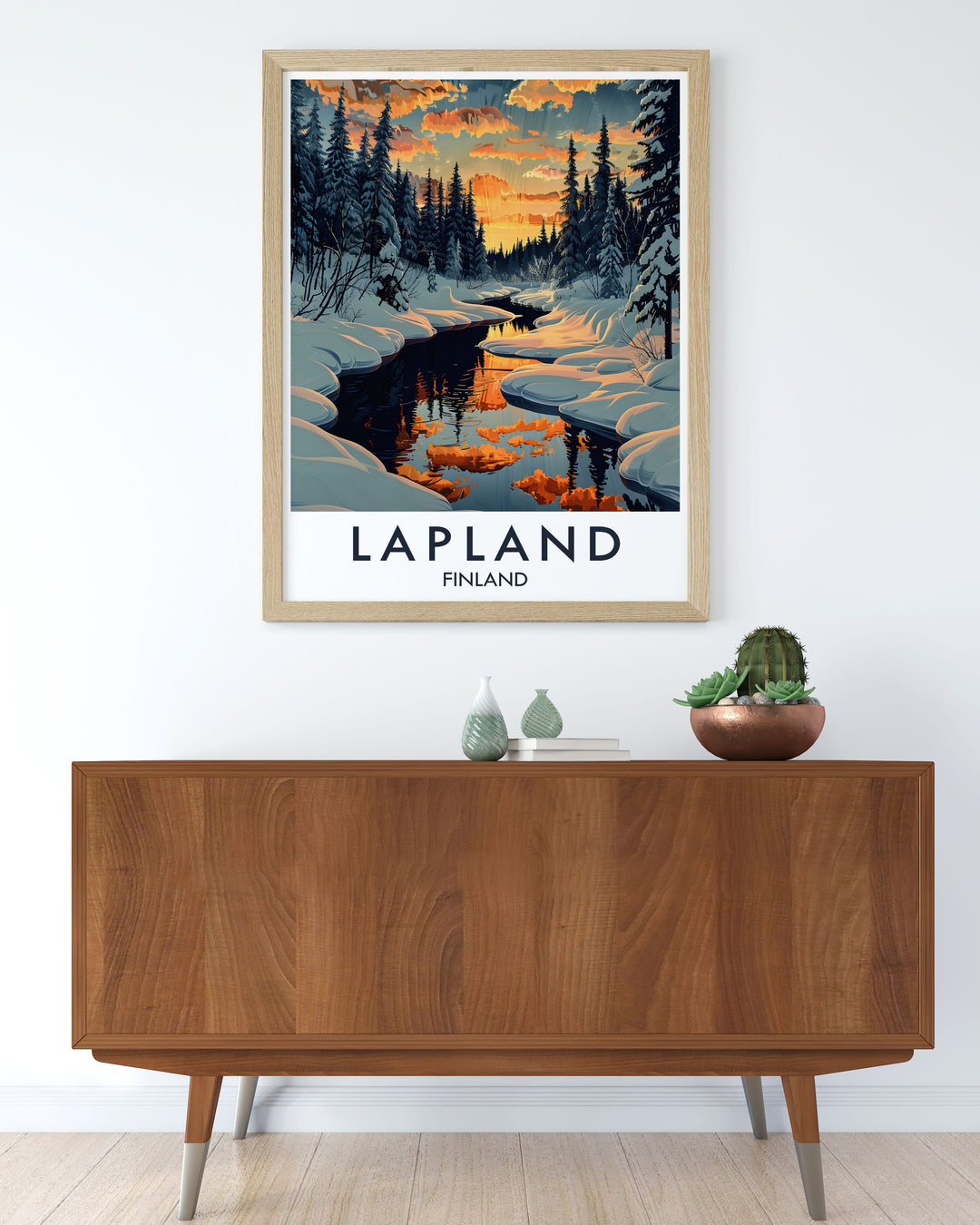 Arctic Wilderness Wall Art presenting the breathtaking landscapes of Finland and Lapland perfect for bringing the magic of the Arctic regions into your home or as a unique travel gift for loved ones.