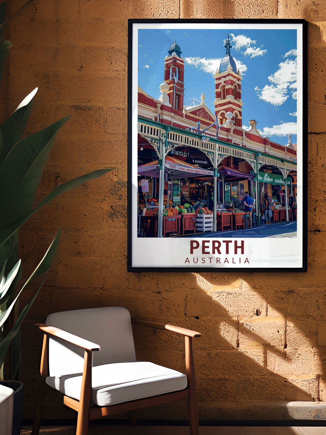 Discover Freemantle Markets elegant home decor with our collection of stunning prints. These artworks capture the dynamic beauty of this beloved Perth market adding a touch of sophistication and vibrancy to any living space