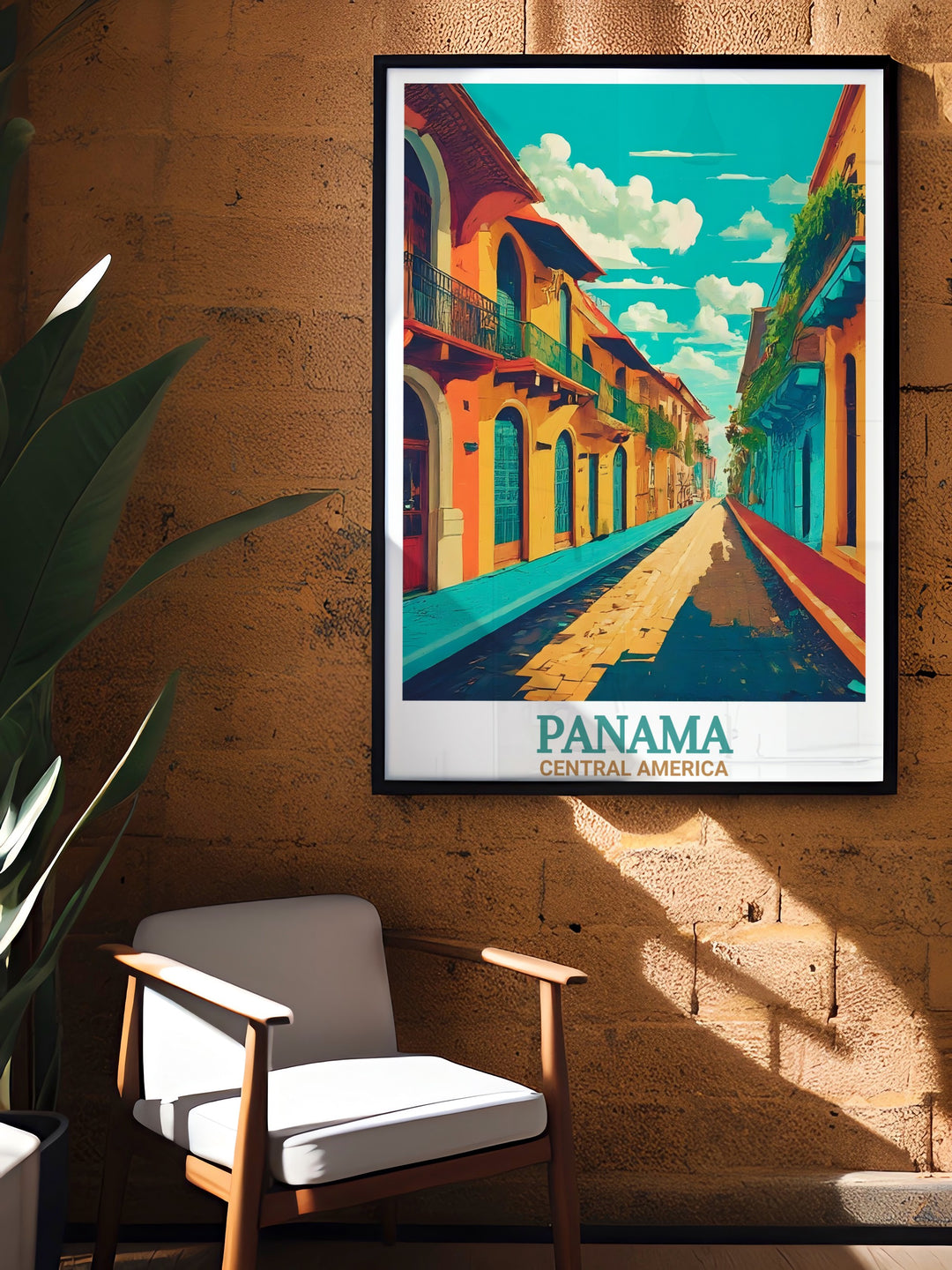 Experience the charm of Panama with this Casco Viejo art print. Ideal for those who love the fusion of history and culture, this artwork captures the essence of Panama Citys most iconic district.