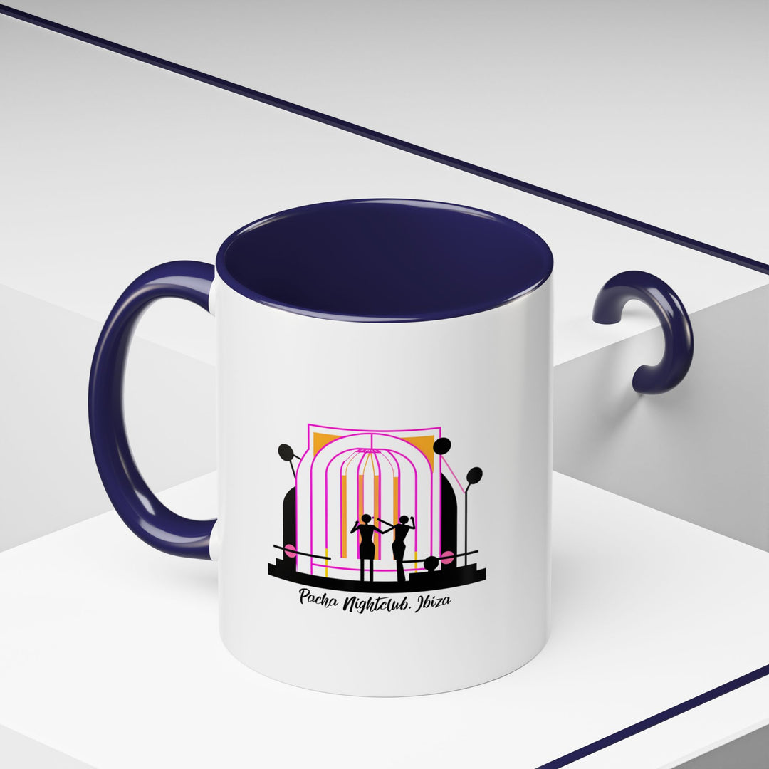 The Pacha Nightclub Ibiza Mug offers a vibrant design inspired by the island’s iconic nightlife. Perfect for any Ibiza enthusiast, it is durable, dishwasher-safe, and microwave-safe for added convenience.