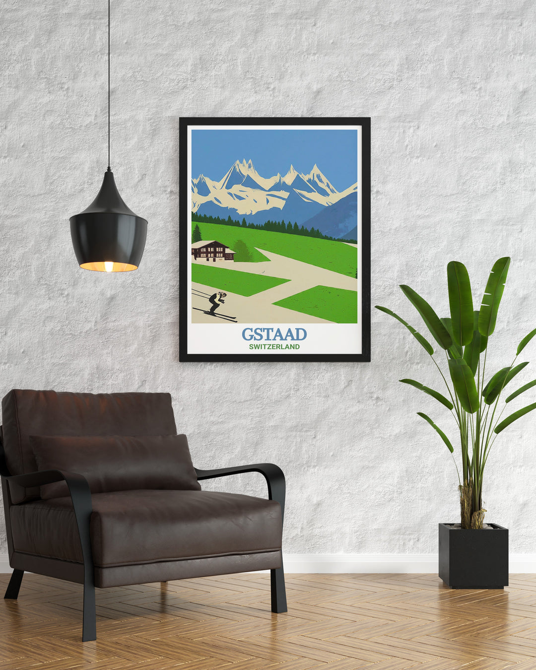 Our Eggli wall poster offers a stunning depiction of this serene Swiss summit. Known for its quiet beauty and breathtaking views, Eggli is a favorite for hikers and nature lovers. The poster brings the peaceful atmosphere of this alpine destination into your home, perfect for adding a sense of calm and escape to any room.