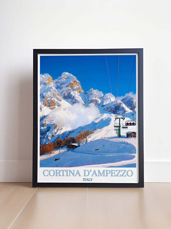 Bring the serene beauty of the Socrepes Ski Area into your home with our detailed wall art. Featuring the pristine slopes and surrounding peaks, these prints create a peaceful and inspiring environment, ideal for any winter sports enthusiast.