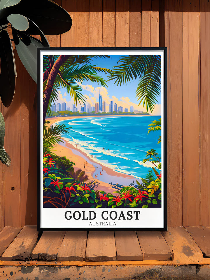 Showcase the vibrant energy of The Star Gold Coast with this elegant wall art. Perfect for those who love the mix of entertainment, fine dining, and luxurious surroundings, this artwork reflects the glitz and glamor of Queenslands premier entertainment destination. Add this stylish piece to elevate your home or office decor.