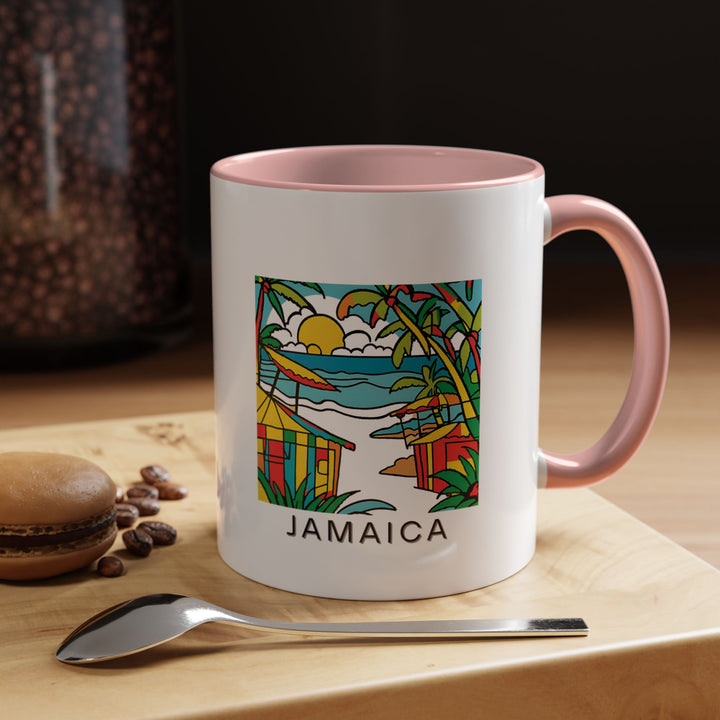 Celebrate the charm of Jamaica with this beautifully designed mug. Featuring artwork of the island’s stunning landscapes, this mug is perfect for coffee or tea lovers. Durable, dishwasher-safe, and microwave-safe, it makes a thoughtful gift or personal keepsake.