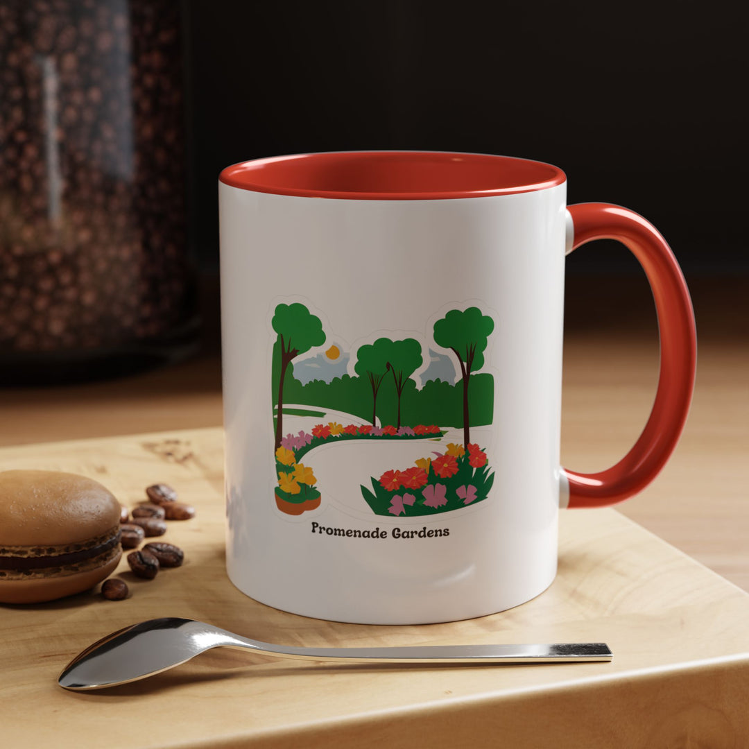 Celebrate Guyana’s beauty with the Promenade Gardens Mug, showcasing floral artwork on durable ceramic. Dishwasher-safe and microwave-safe, it is practical and artistic for daily use.