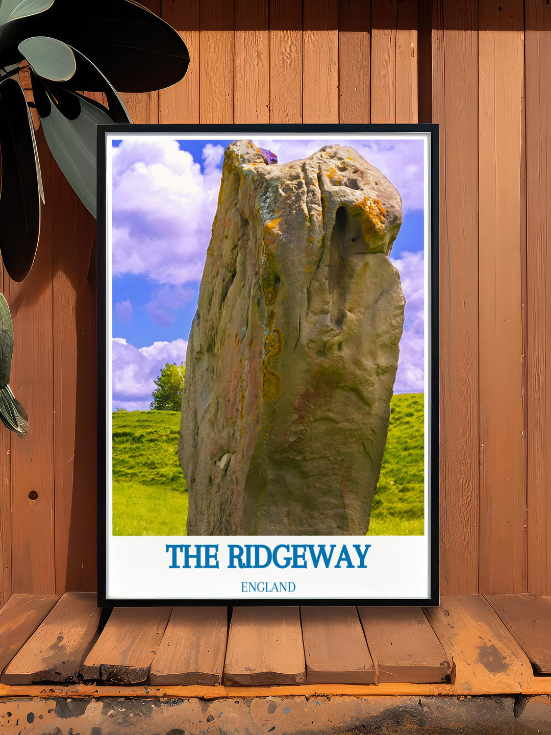 The Ridgeway and Avebury Stone Circle Framed Prints bring the timeless beauty of the National Trail into your home featuring stunning imagery of Ivinghoe Beacon and the Chilterns making it a perfect gift for hiking enthusiasts or as a centerpiece for your living room