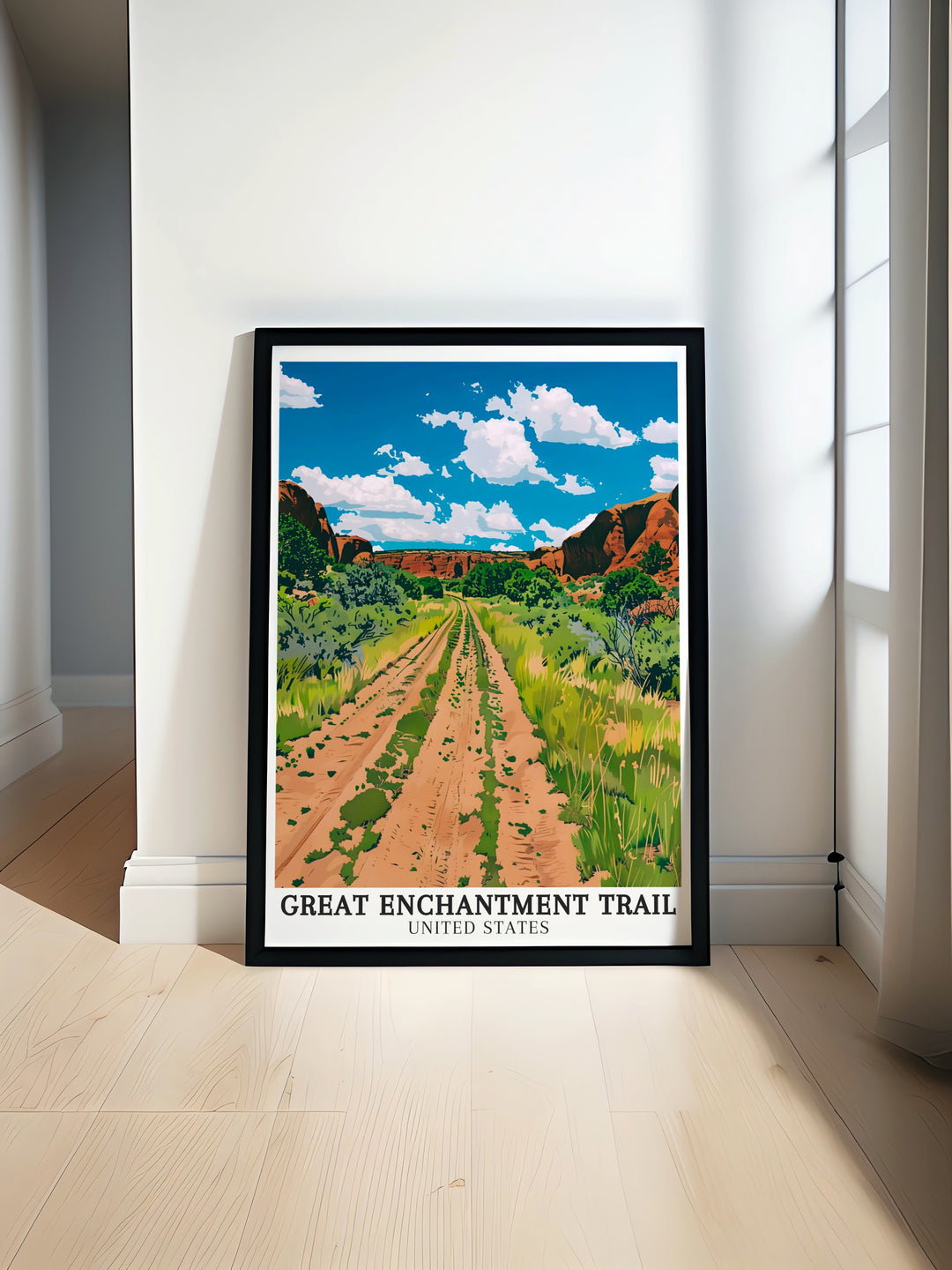 Grand Enchantment Trail posters. These posters bring the stunning landscapes of the Grand Enchantment Trail, Walnut Canyon, and Arizona into your home, making them perfect for travel enthusiasts and art collectors. Ideal for wall decor.