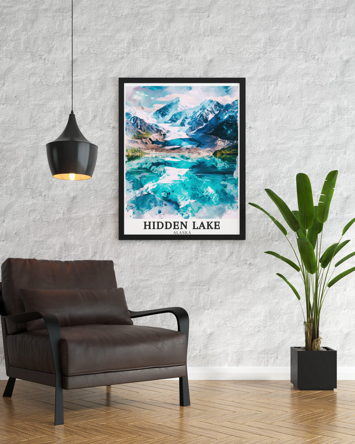 Denali National Park wall art displaying the natural beauty and vast landscapes of Alaskas iconic national park. This framed artwork brings the wild majesty of the park into your home, perfect for nature lovers and those who appreciate the beauty of untouched wilderness.