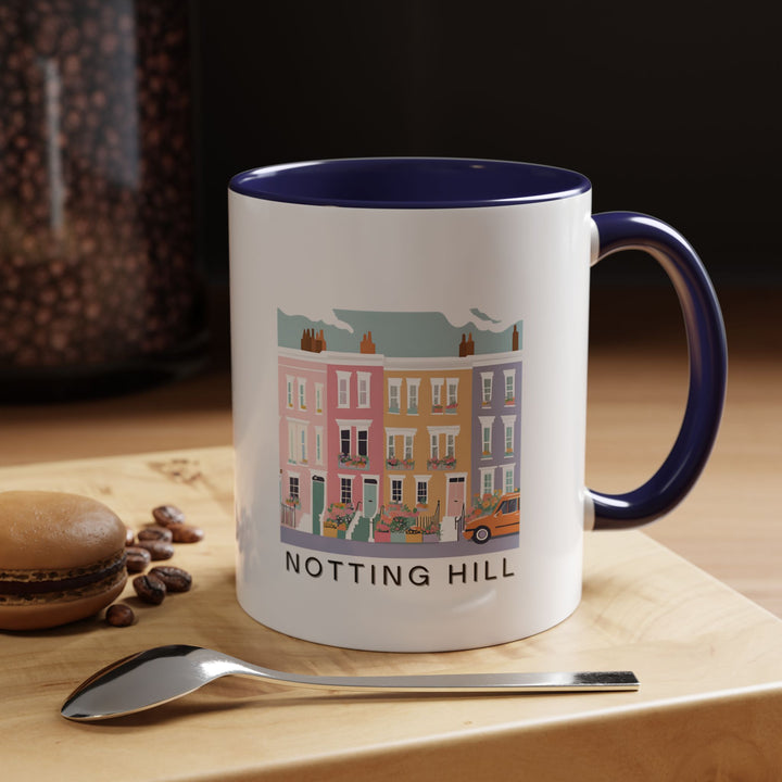 A beautifully designed Notting Hill London mug showcasing the charm of the area. Perfect for coffee or tea lovers, it features vibrant artwork inspired by Notting Hill’s culture and streets. Dishwasher safe and a meaningful gift for travelers and art lovers.