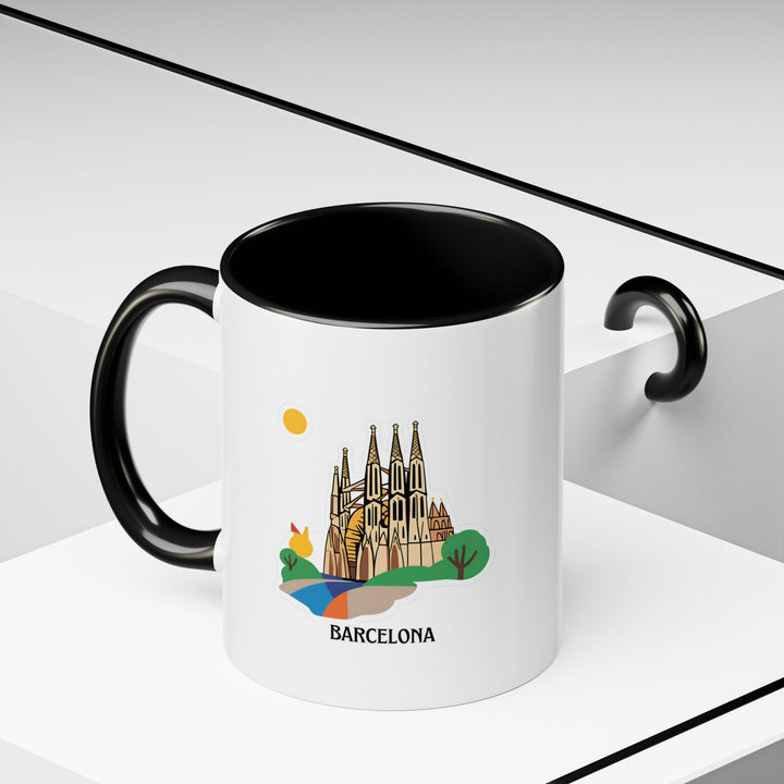 This Barcelona mug celebrates the city’s unique culture with intricate designs and a durable ceramic build. Dishwasher-safe and ideal for hot beverages, it makes a thoughtful gift or keepsake for collectors and Barcelona enthusiasts.