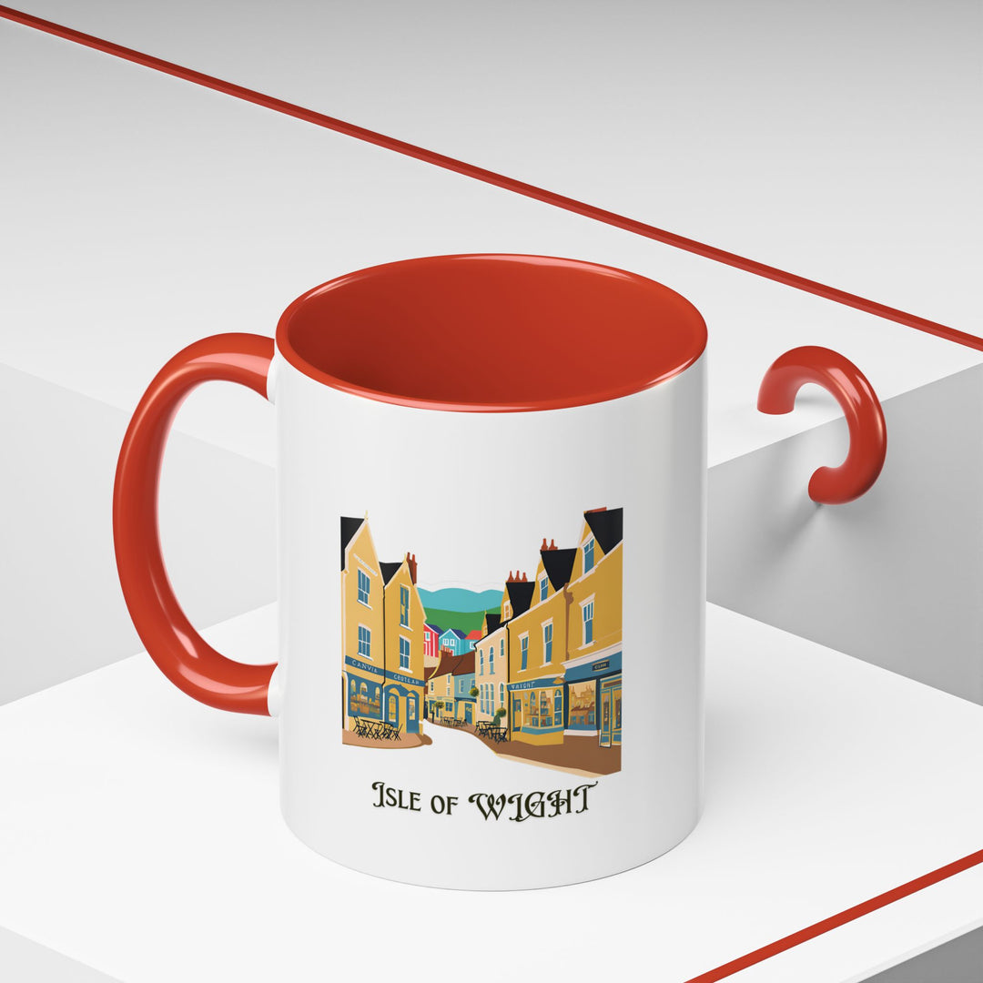 The Isle of Wight mug celebrates the island’s scenic charm with detailed artwork. Durable and dishwasher-safe, it is perfect for daily use or as a thoughtful gift for fans of the Isle of Wight.