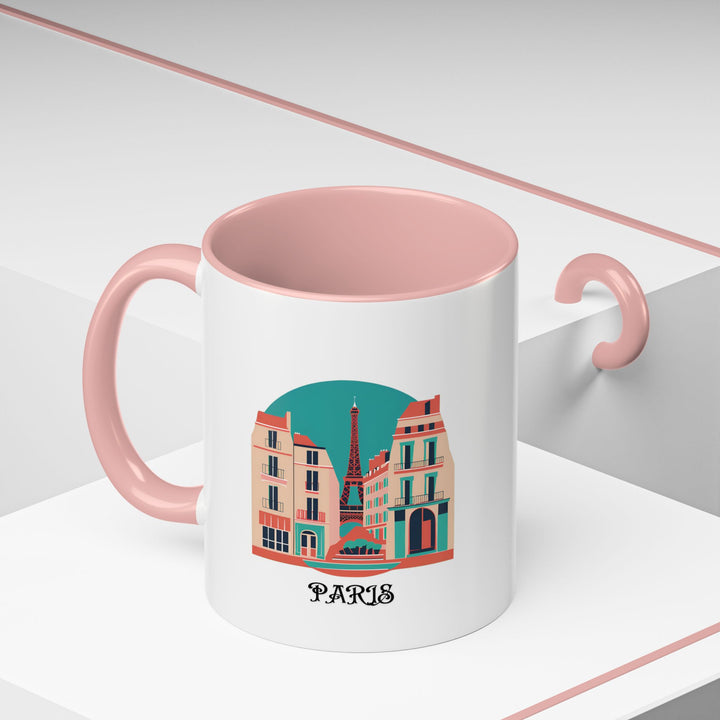 Celebrate your love for Paris with this artistic ceramic mug. Featuring vibrant and detailed artwork of the city's iconic landmarks, it is microwave and dishwasher safe, making it ideal for daily use or as a meaningful gift for cultural enthusiasts and collectors.