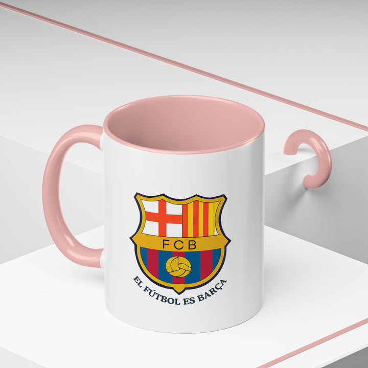 The Barca mug combines functionality and artistry, celebrating the city’s vibrant culture. Dishwasher-safe and crafted from ceramic, it is ideal for hot beverages and makes a thoughtful gift or addition to your collection.