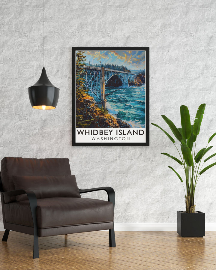 Stunning Whidbey Island gift options including digital downloads of Deception Pass Bridge and personalized gifts perfect for birthdays anniversaries and special occasions a unique addition to any home decor collection