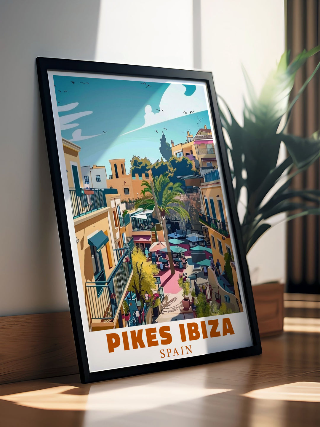 Our Pikes Ibiza Poster is an ideal gift for any occasion perfect for Outdoors Birthday Gifts this print captures the energy and excitement of Ibizas legendary venues like Cafe Mambo and Privilege Ibiza