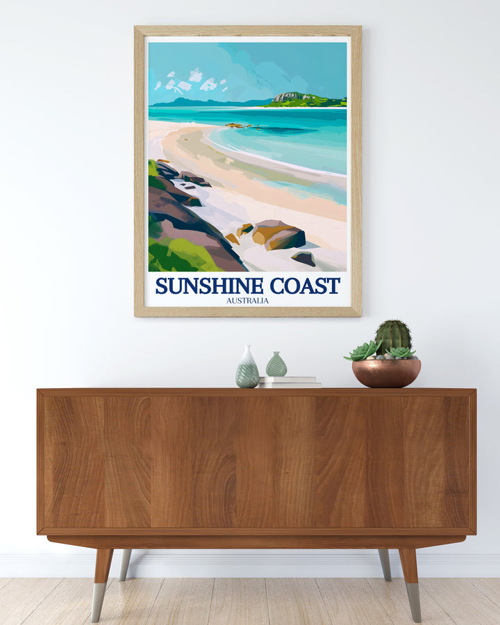 Beautiful Australia wall decor showcasing the pristine beauty of Whitehaven Beach Whitsunday Island a perfect travel poster for nature lovers and art enthusiasts