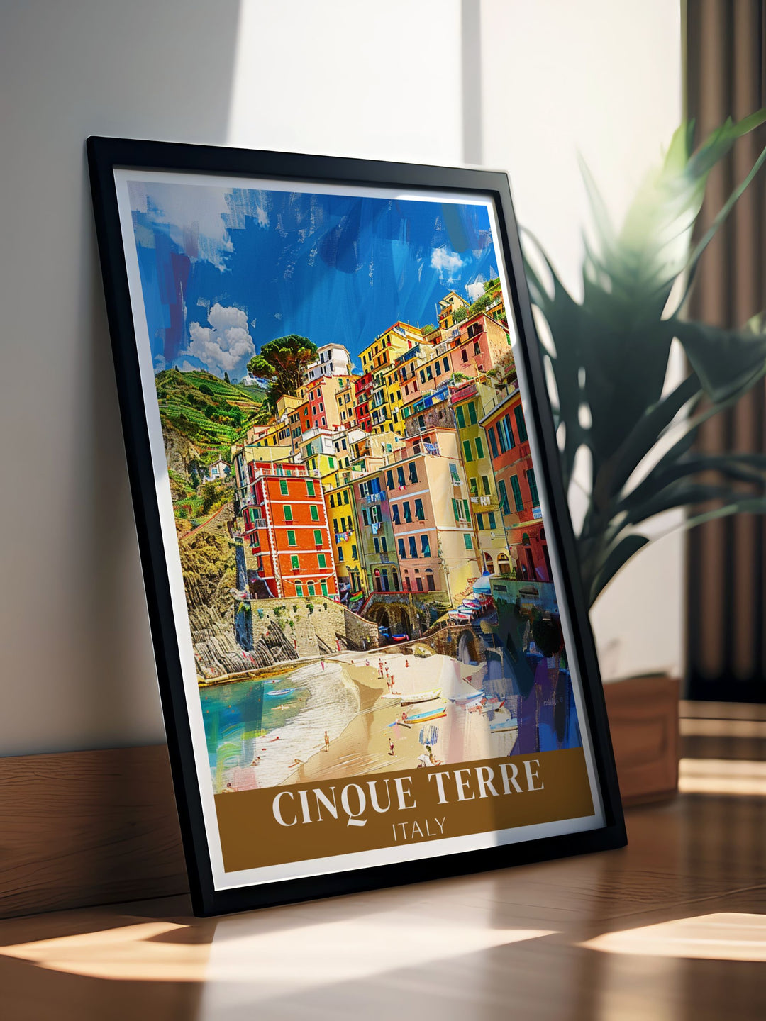 Monterosso al Mare photo capturing the essence of Cinque Terre a stunning piece of wall art that brings the charm and beauty of this iconic Italian village to your living space perfect for colorful art enthusiasts.